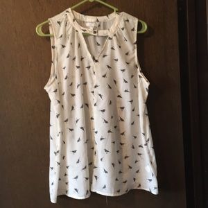 Bird dress up blouse